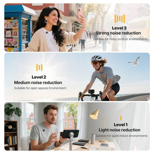 Maono Wave T5 Wireless Microphone - Cameras - USB-C & Lightning