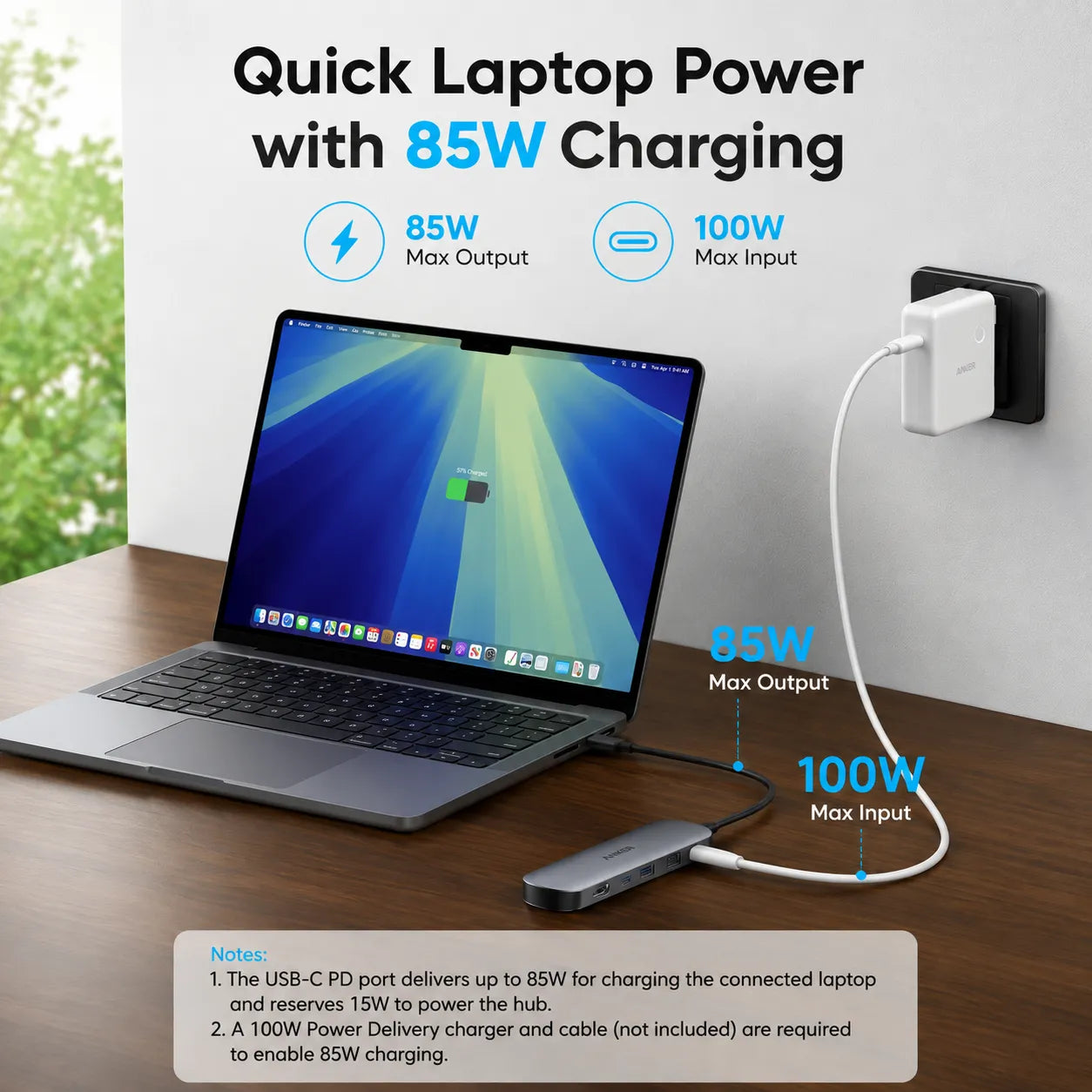 Anker Nano USB-C Hub 7-in-1 with 4K@60Hz HDMI