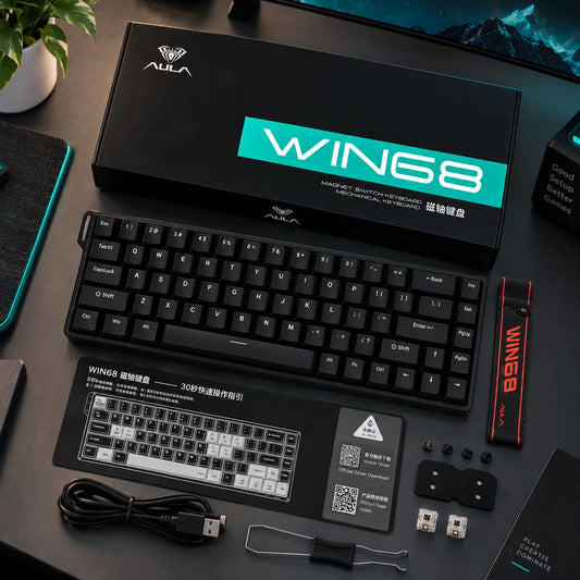Aula WIN68 HE Wired Gaming Keyboard