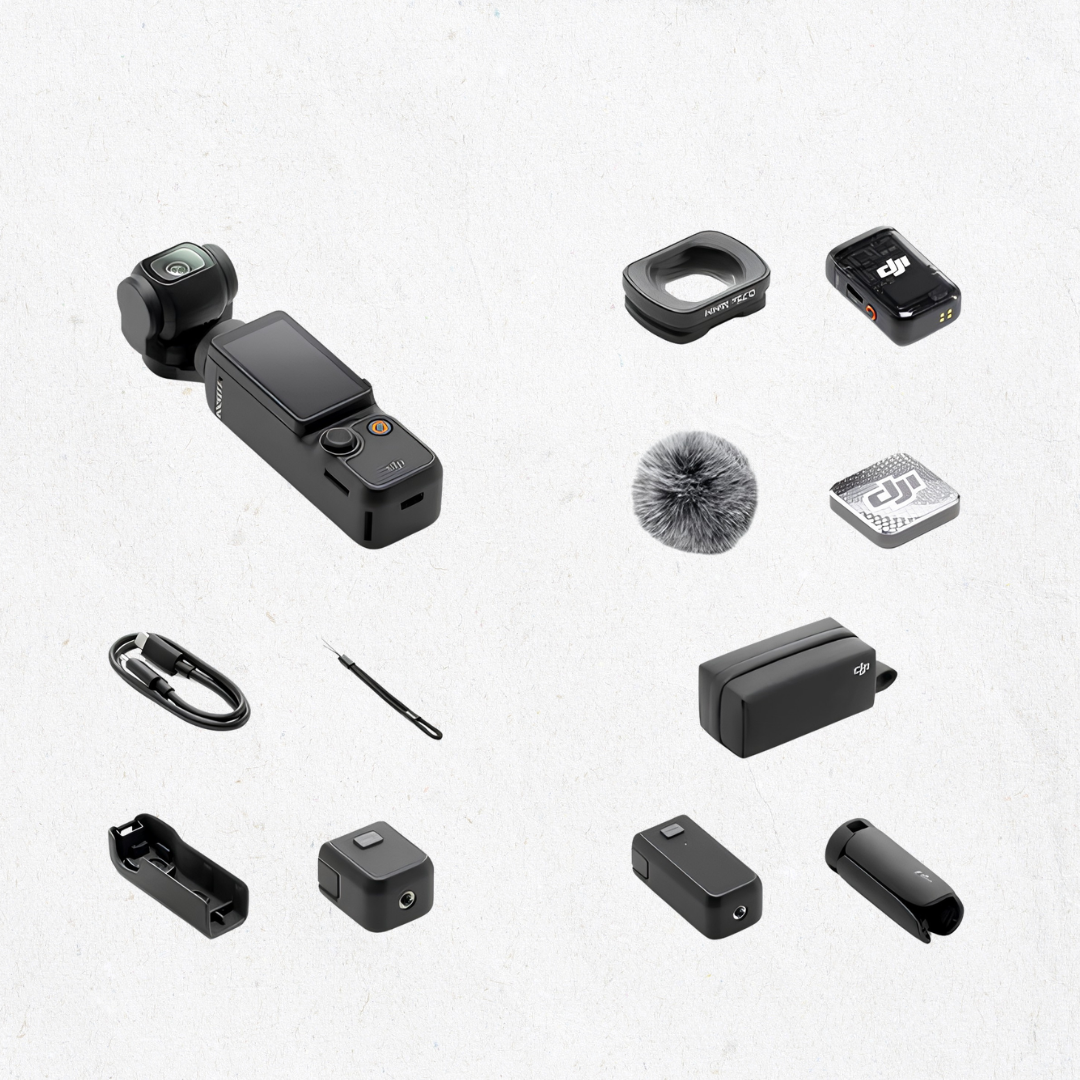 DJI Pocket 3 Creator Combo – All-in-One Vlogging Camera