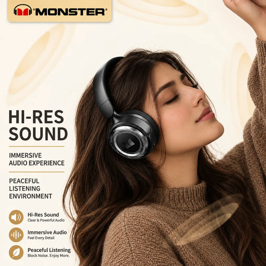 Monster MAXSTAR MQH08 Wireless Gaming Headphones