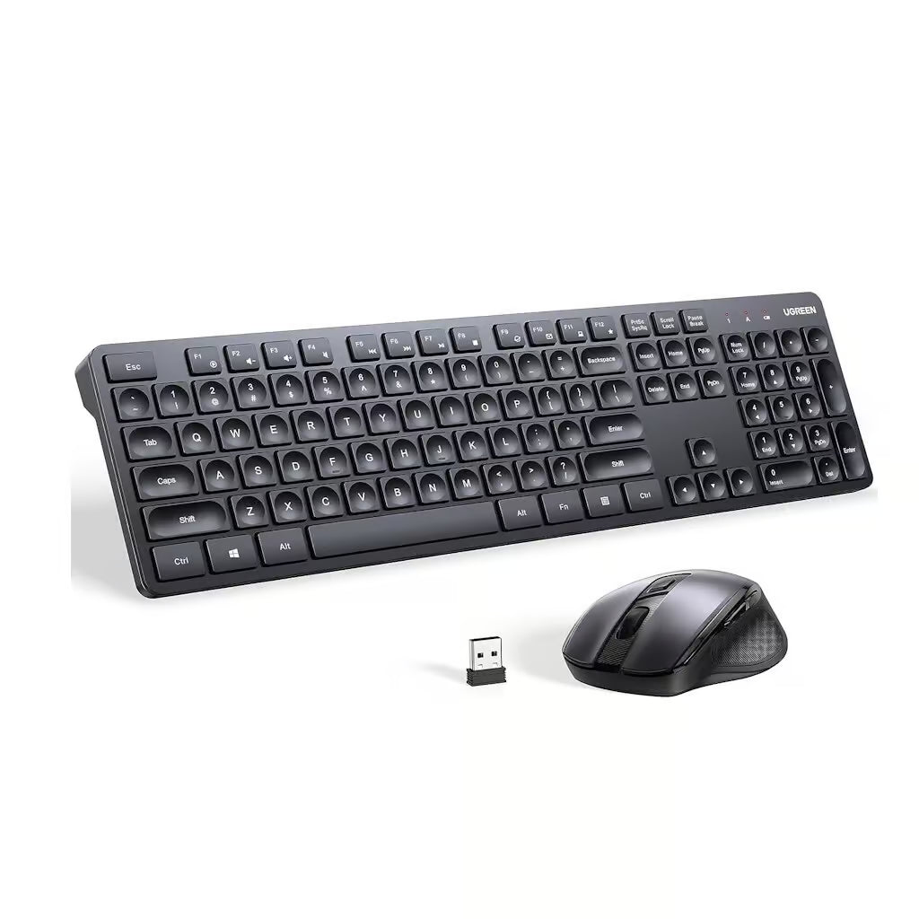 UGREEN Wireless Keyboard + Mouse Combo