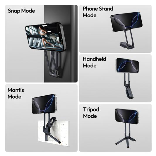 Ulanzi MA38 MagLock Phone Stand – 5-in-1 Magnetic Phone Tripod