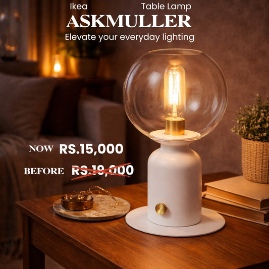 IKEA ÅSKMULLER Table Lamp – Dimmable