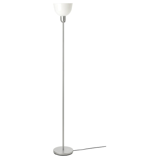 IKEA: HEKTOGRAM Floor Uplighter – Silver Colour/White