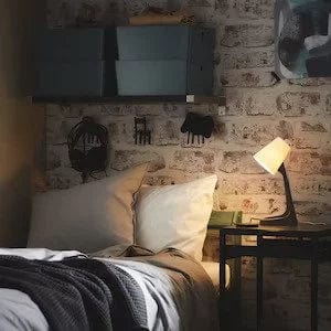 IKEA SVALLET Work Lamp - Dark GreY
