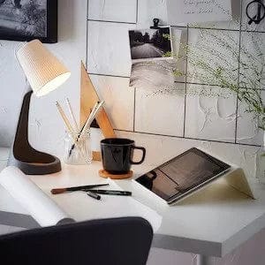 IKEA SVALLET Work Lamp - Dark GreY