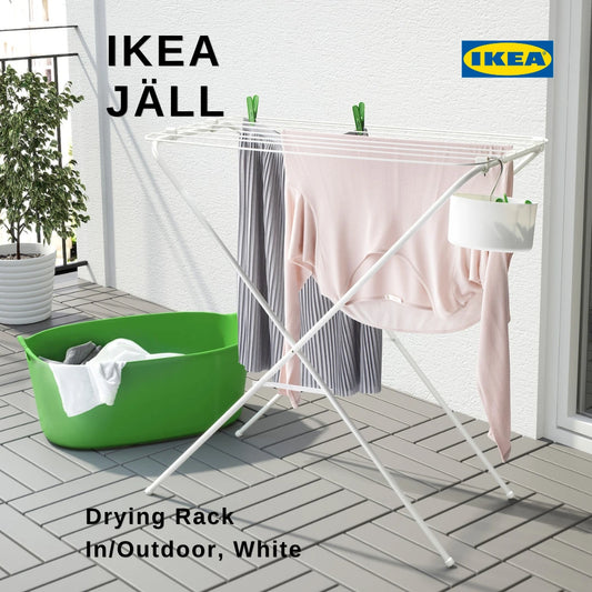 IKEA JÄLL Drying Rack – In/Outdoor, White