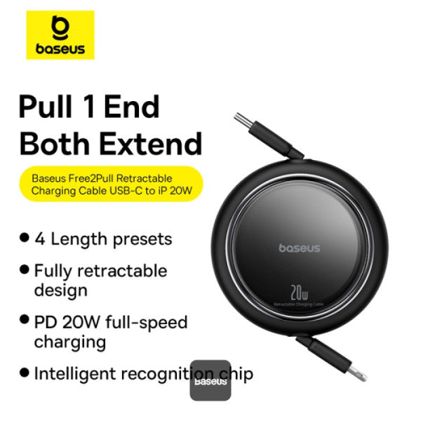 Baseus Free2Pull Retractable USB-C Cable 100W