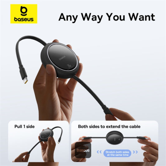 Baseus Free2Pull Retractable USB-C Cable 100W