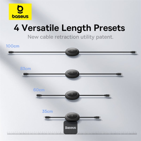 Baseus Free2Pull Retractable USB-C Cable 100W