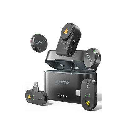 Maono Wave T5 Wireless Microphone - Cameras - USB-C & Lightning