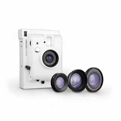Lomo'Instant Camera & Lenses White Edition – Instax Mini Camera
