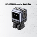 UGREEN Nexode RG 65W GaN Charger | 3-Port | Robot LED Display