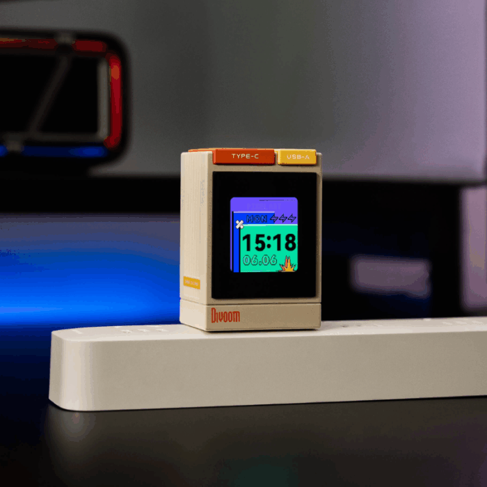 Divoom Dipow 67W Pixel Art Display Fast Charger