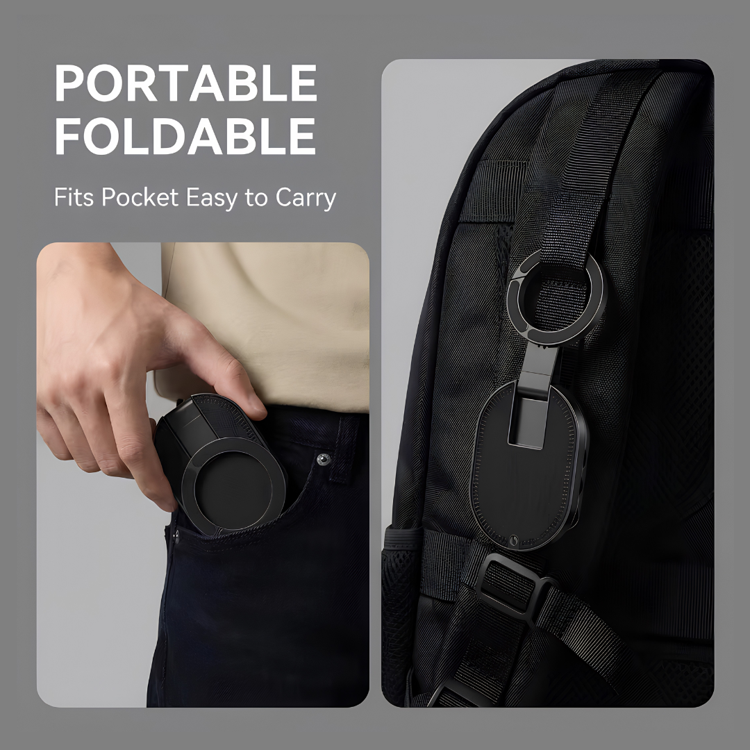 3-in-1 Foldable Magnetic Suction Phone Mount