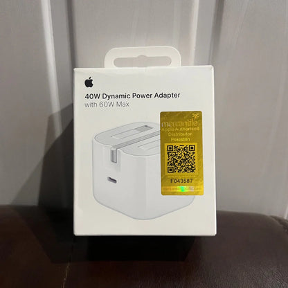 Original Apple 40W Dynamic Charger – Boosts to 60W