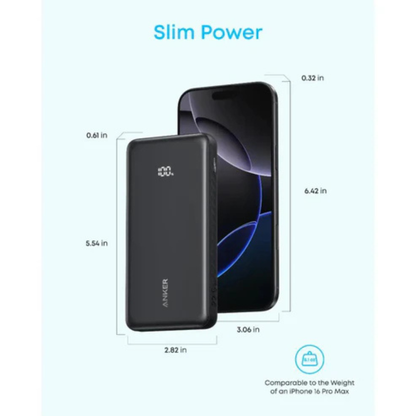 Anker Zolo Power Bank 10,000mAh | 22.5W | 3 Devices at Once