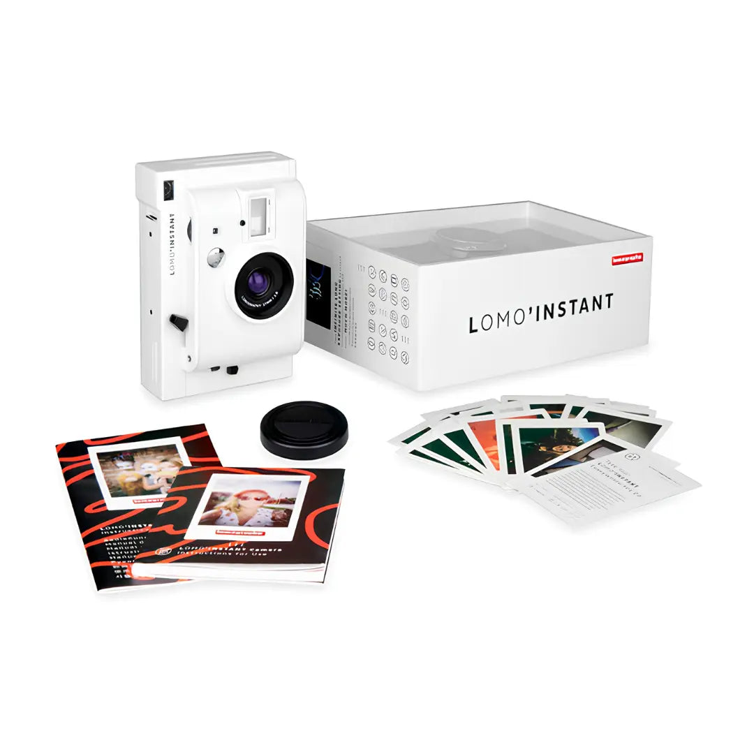 Lomo'Instant Camera & Lenses White Edition – Instax Mini Camera