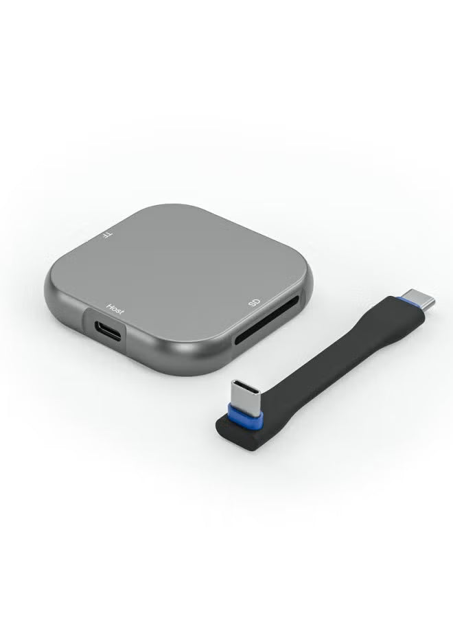 M.2 2230 NVMe SSD Magnetic Enclosure Mobile Hard Disk Case with PD 100W Fast Charge