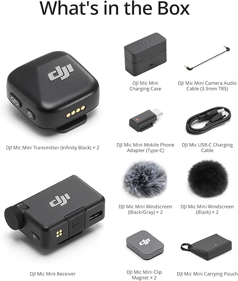 DJI Mic Mini (2 TX + 1 RX)