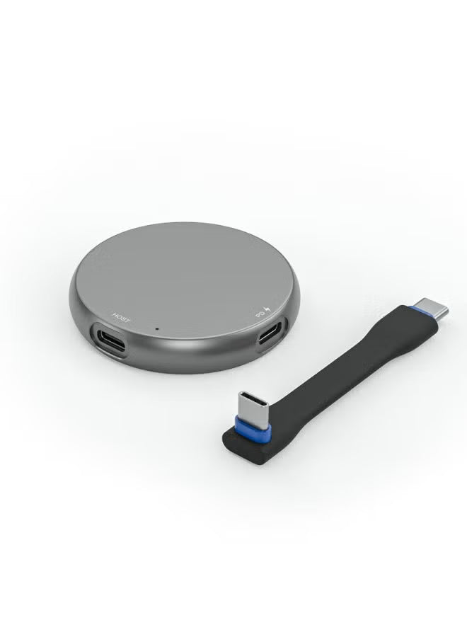 M.2 2230 NVMe SSD Magnetic Enclosure Mobile Hard Disk Case with PD 100W Fast Charge