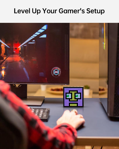 Divoom TimeBox Evo Pixel Art Bluetooth Speaker & Alarm Clock