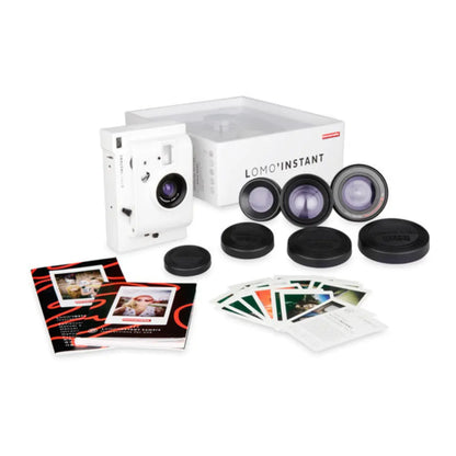 Lomo'Instant Camera & Lenses White Edition – Instax Mini Camera