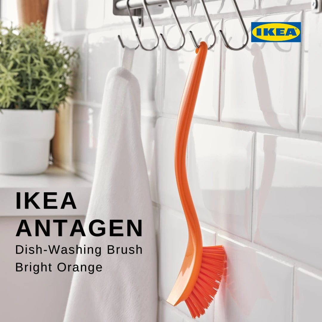 IKEA: ANTAGEN Dish-Washing Brush – Bright Orange