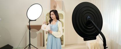 amaran Verge Max LED Video Light,60W Bi-Color 22in Circular Edge-lit Panel Light