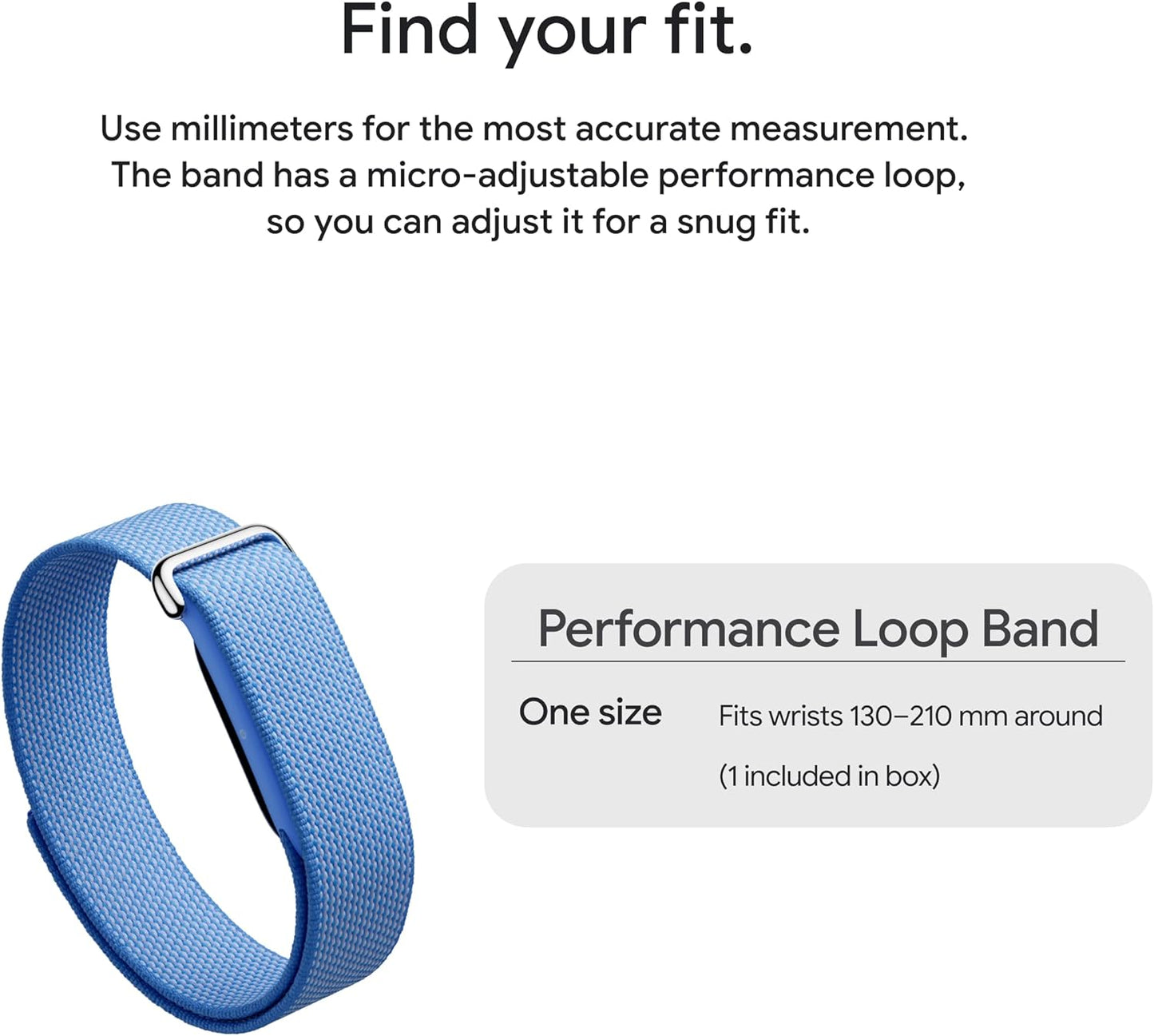 Google Fitbit Air Screenless Fitness & Activity Tracker | 24/7 Health Monitoring | 7-Day Battery | Water Resistant