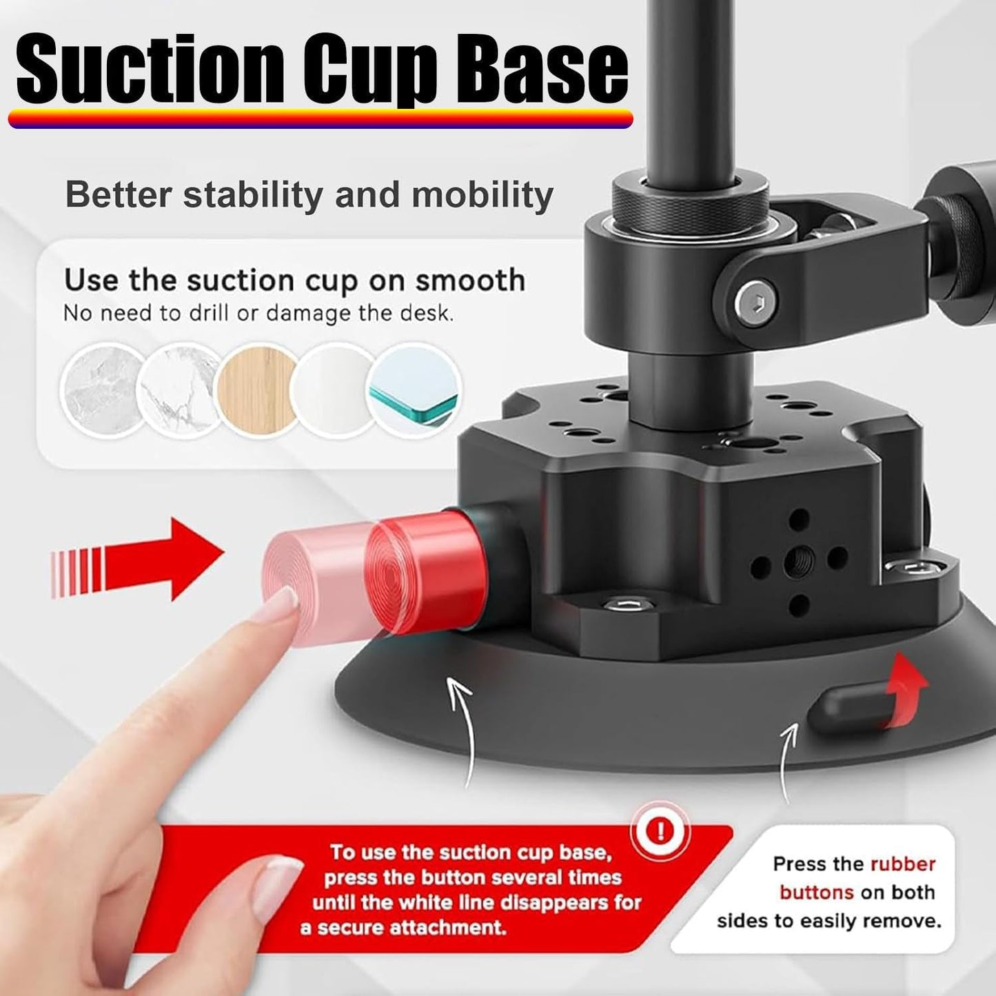 360° Panoramic Camera Spinner — Manual Rotating Photography Platform with 110cm Telescopic Arm