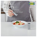 IKEA PLATS Salt/pepper shaker, set of 2, stainless steel