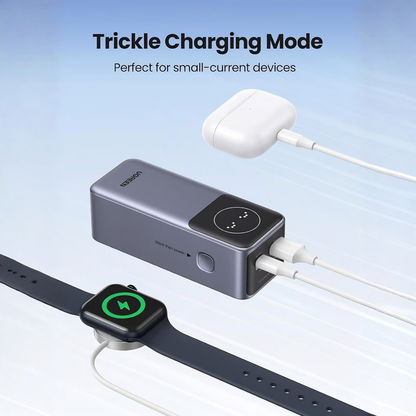 UGREEN Nexode 12000mAh 100W Power Bank | Compact Cylinder | Smart Display