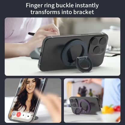 360° Rotating Dual-Sided Phone Ring Holder & Kickstand