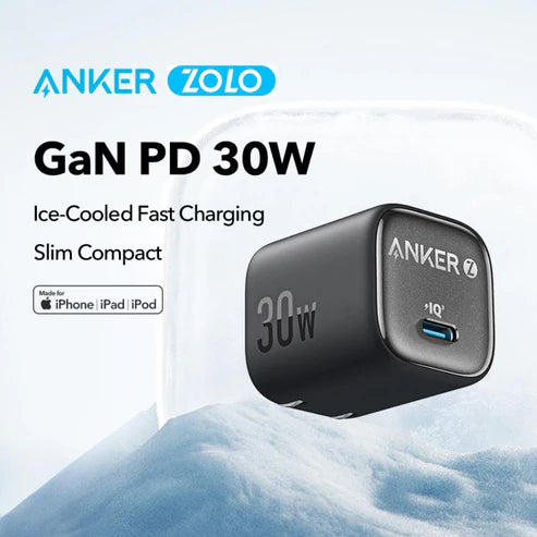 Anker Zolo 30W USB-C Fast GaN Charger