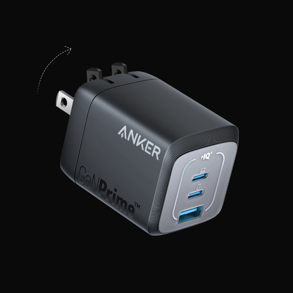 Anker Prime 67W 3-Port GaN Charger | Laptop + Phone Fast Charging