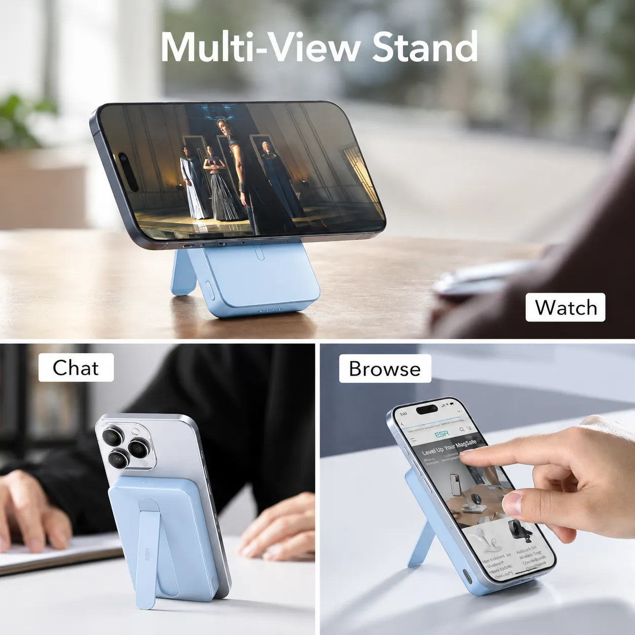 ESR Mini Kickstand Wireless Power Bank (HaloLock) 6000mAh MagSafe