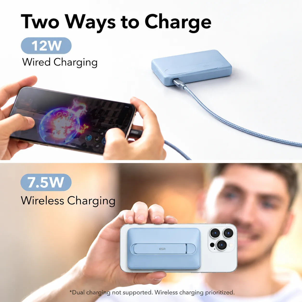 ESR Mini Kickstand Wireless Power Bank (HaloLock) 6000mAh MagSafe