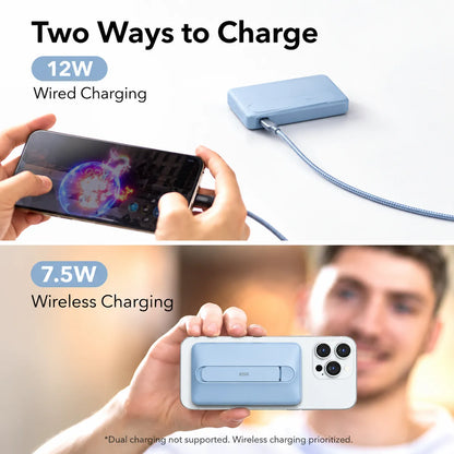 ESR Mini Kickstand Wireless Power Bank (HaloLock) 6000mAh MagSafe
