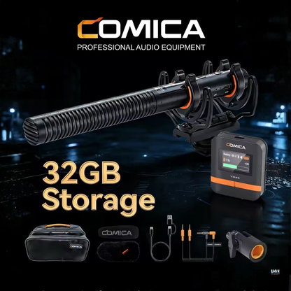 Comica VM40 32-Bit Wireless Shotgun Mic