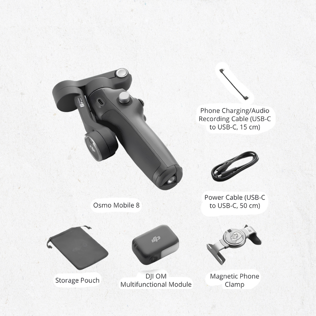 DJI Osmo Mobile 8 – Ai Powered Smartphone Gimbal