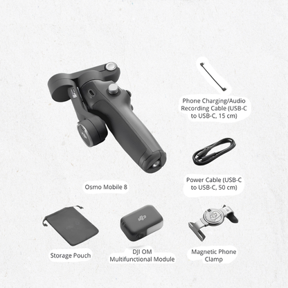 DJI Osmo Mobile 8 – Ai Powered Smartphone Gimbal