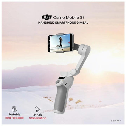 DJI Osmo Mobile SE – Smart Stabilizer for Smooth Mobile Videos