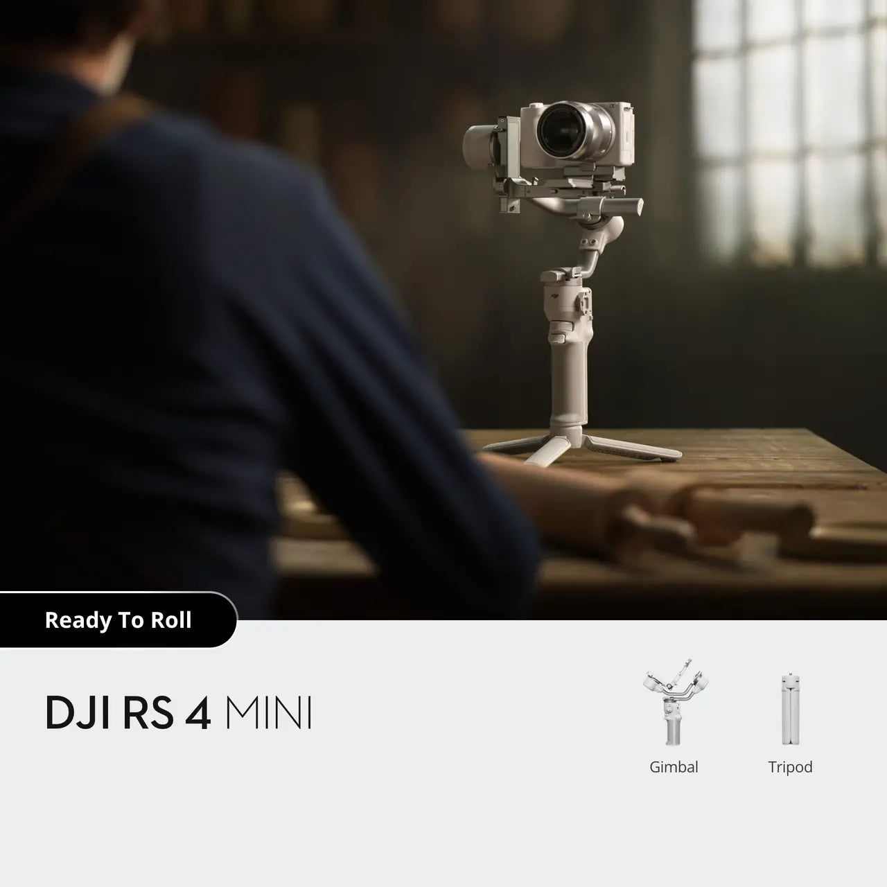 DJI RS 4 Mini – Lightweight Gimbal for Creators
