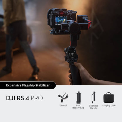 DJI RS 4 Pro – High-End Filmmaking Stabilizer