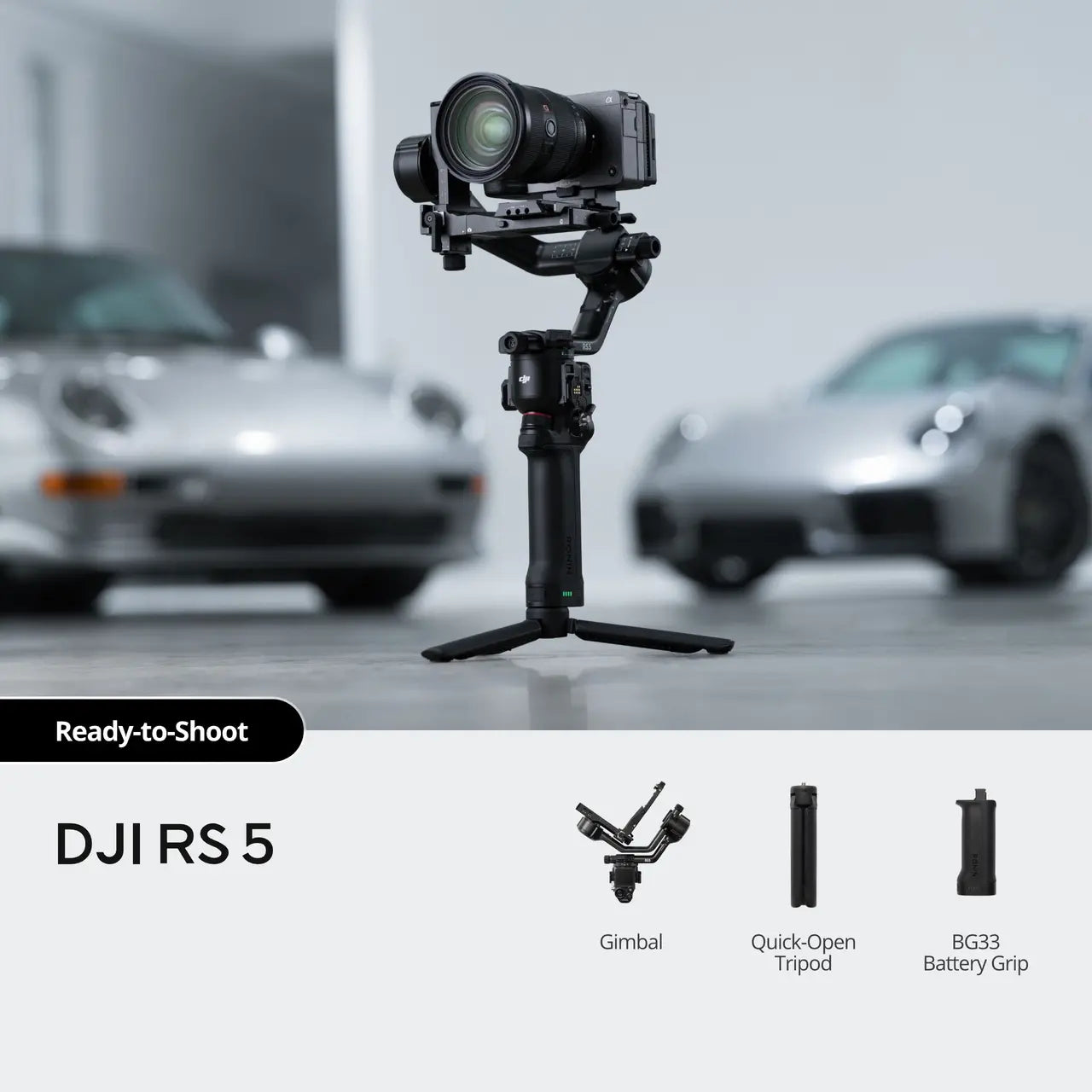 DJI RS 5 – Next-Gen Camera Stabilizer