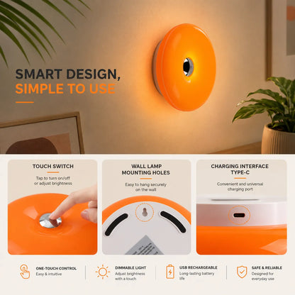 The Viral Donut Lamp — 3 Sizes, 3 Light Modes, Touch Control