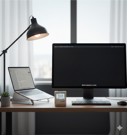 Maclock Retro Alarm Clock – 1984 Mini Macintosh Desk Clock (Pakistan)