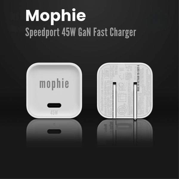 Mophie Speedport 45W GaN Fast Wall Charger